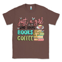 Just A Girl Who Loves Books And Coffee Classic Tee | Teevron