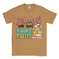 Toasted Coconut just a girl who loves books and coffee Classic Tee - MaliasSmallBusiness