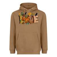 Toasted Coconut Fall love Heavyweight Hoodie - NancyCooperArtShop