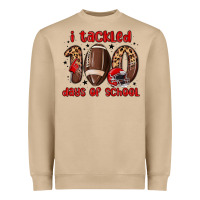 I Tackled 100 Days Of School Heavyweight Sweatshirt | Teevron
