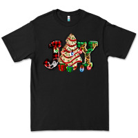Black joy with christmas tree cake ado Premium Tee - AdoDesignShop