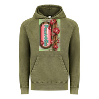 Vintage Olive Western Red Roses Welcome Vintage Hoodie - LillyAllenDesigns