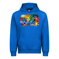 Cobalt Au-some dad Autism Urban Hoodie - FaDigitalArtStudio