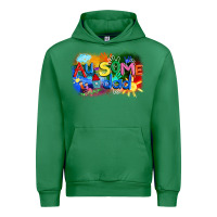 Emerald Au-some dad Autism Urban Hoodie - FaDigitalArtStudio