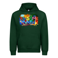 Forest Green Au-some dad Autism Urban Hoodie - FaDigitalArtStudio