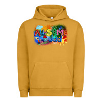 Pigment Peanut Butter Au-some dad Autism Urban Hoodie - FaDigitalArtStudio