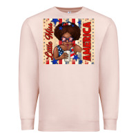 Pale Pink little miss america Premium Sweatshirt - TumblerDesignByShophia