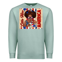 Seafoam little miss america Premium Sweatshirt - TumblerDesignByShophia