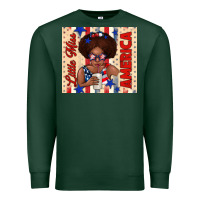 Sports Green little miss america Premium Sweatshirt - TumblerDesignByShophia