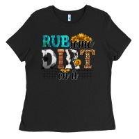 Black rub some dirt on it soccer Ladies Tee - HRA Design Shop
