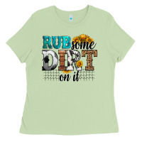 Matcha rub some dirt on it soccer Ladies Tee - HRA Design Shop