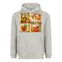 Moon Dust Hello Fall pumpkins Heavyweight Hoodie - NancyCooperArtShop
