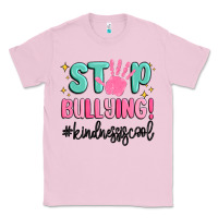 Bubblegum Pink stop bullying kindness is cool Classic Tee - MaliasSmallBusiness