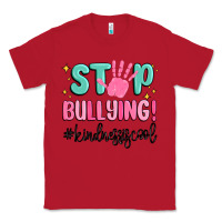 Red stop bullying kindness is cool Classic Tee - MaliasSmallBusiness