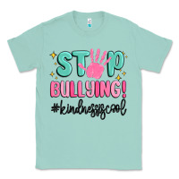 Seafoam stop bullying kindness is cool Classic Tee - MaliasSmallBusiness