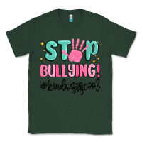 Sports Green stop bullying kindness is cool Classic Tee - MaliasSmallBusiness