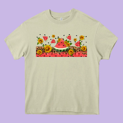 Watermelon Libbey Cup Heavy Core Tee Designed By Hra Design Shop