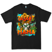 Black desert mama   leopard Premium Tee - AdoDesignShop