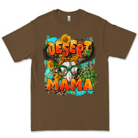 Cacao desert mama   leopard Premium Tee - AdoDesignShop