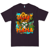 Plum desert mama   leopard Premium Tee - AdoDesignShop