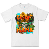 White desert mama   leopard Premium Tee - AdoDesignShop