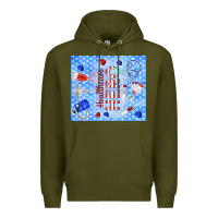 Army Green healthcare hero Premium Hoodie - TumblerDesignByShophia