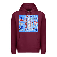 Burgundy healthcare hero Premium Hoodie - TumblerDesignByShophia