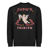 Black cupids brewing company Heavyweight Sweatshirt - MaliasSmallBusiness