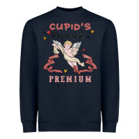 Navy cupids brewing company Heavyweight Sweatshirt - MaliasSmallBusiness