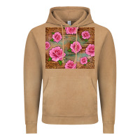 Vintage Camel Western Pink Roses Vintage Hoodie - LillyAllenDesigns