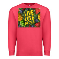 Cardinal live love aloha Premium Sweatshirt - TumblerDesignByShophia