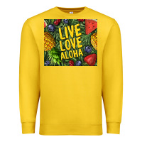 Lemon live love aloha Premium Sweatshirt - TumblerDesignByShophia