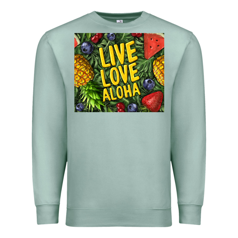 Live Love Aloha Premium Sweatshirt by TumblerDesignByShophia | Teevron