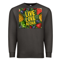 Smoke live love aloha Premium Sweatshirt - TumblerDesignByShophia