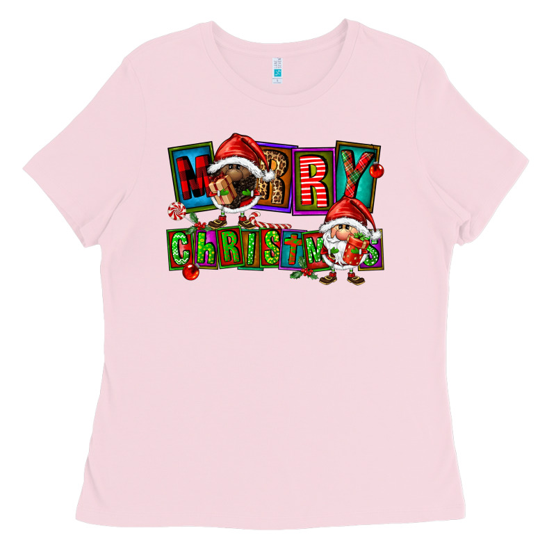 Merry Christmas Gnomies Ladies Tee by FaDigitalArtStudio | Teevron