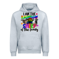 Heather Grey I am the rainbow sheep of the family Urban Hoodie - FaDigitalArtStudio