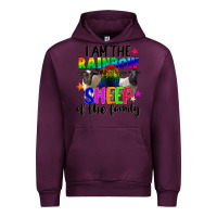 Mauve Wine I am the rainbow sheep of the family Urban Hoodie - FaDigitalArtStudio