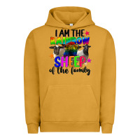 Pigment Peanut Butter I am the rainbow sheep of the family Urban Hoodie - FaDigitalArtStudio