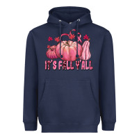 Navy its fall yall Heavyweight Hoodie - texasbilliewilder