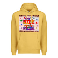 Antique Gold don't hide your pride tumbler Premium Hoodie - JahusDesignShop