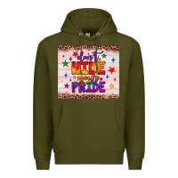 Army Green don't hide your pride tumbler Premium Hoodie - JahusDesignShop