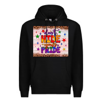 Black don't hide your pride tumbler Premium Hoodie - JahusDesignShop