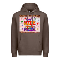 Coffee don't hide your pride tumbler Premium Hoodie - JahusDesignShop