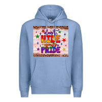Colony Blue don't hide your pride tumbler Premium Hoodie - JahusDesignShop