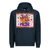 Navy don't hide your pride tumbler Premium Hoodie - JahusDesignShop
