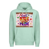 Seafoam don't hide your pride tumbler Premium Hoodie - JahusDesignShop