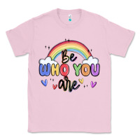 Bubblegum Pink be who you are Classic Tee - MaliasSmallBusiness