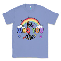 Colony Blue be who you are Classic Tee - MaliasSmallBusiness