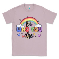 Lilac be who you are Classic Tee - MaliasSmallBusiness