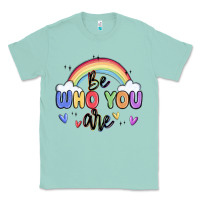 Seafoam be who you are Classic Tee - MaliasSmallBusiness